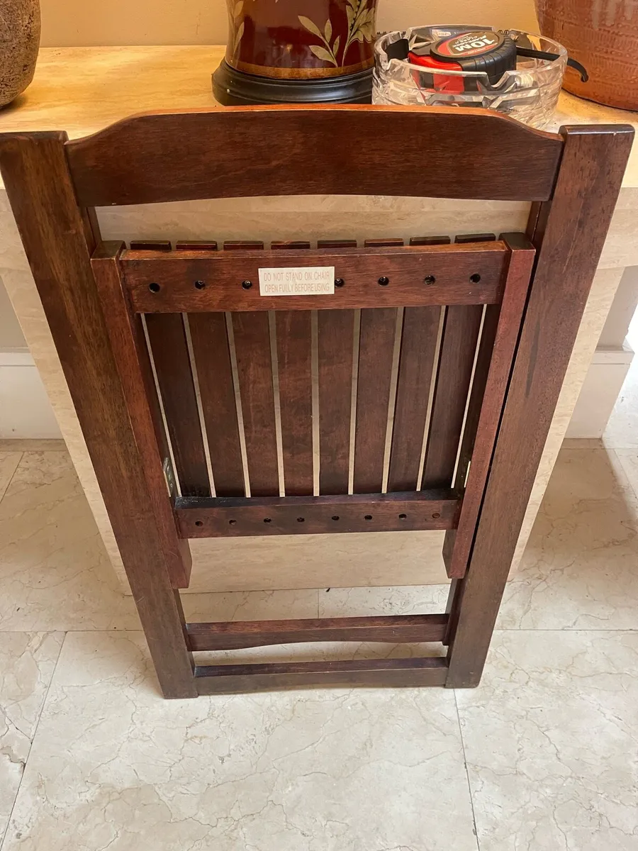 Fabulous Sturdy Foldable Kitchen Dining Chair - Image 2