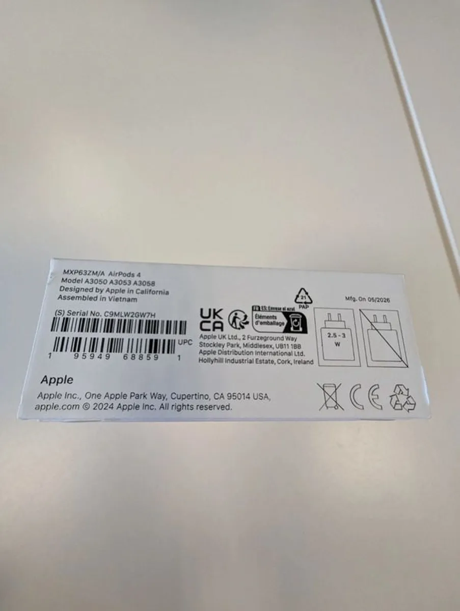 Apple Airpods 4 (Sealed) - Image 2
