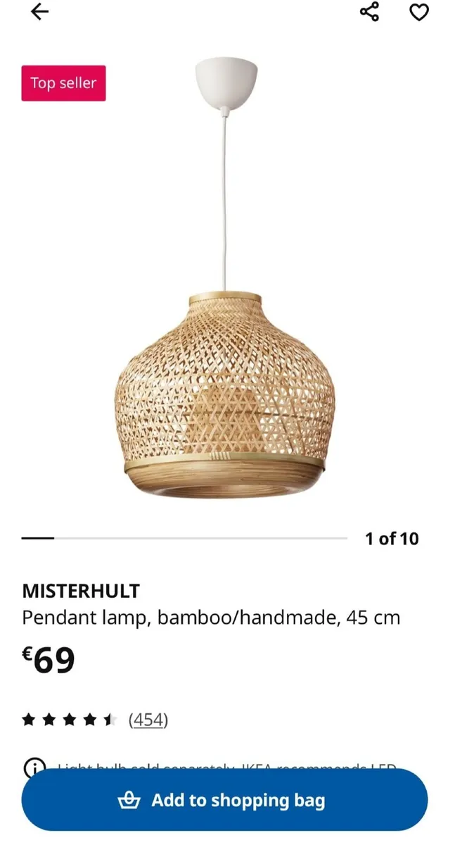 Ikea light shade - Image 2