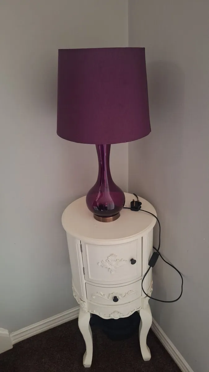 Lamp with shade