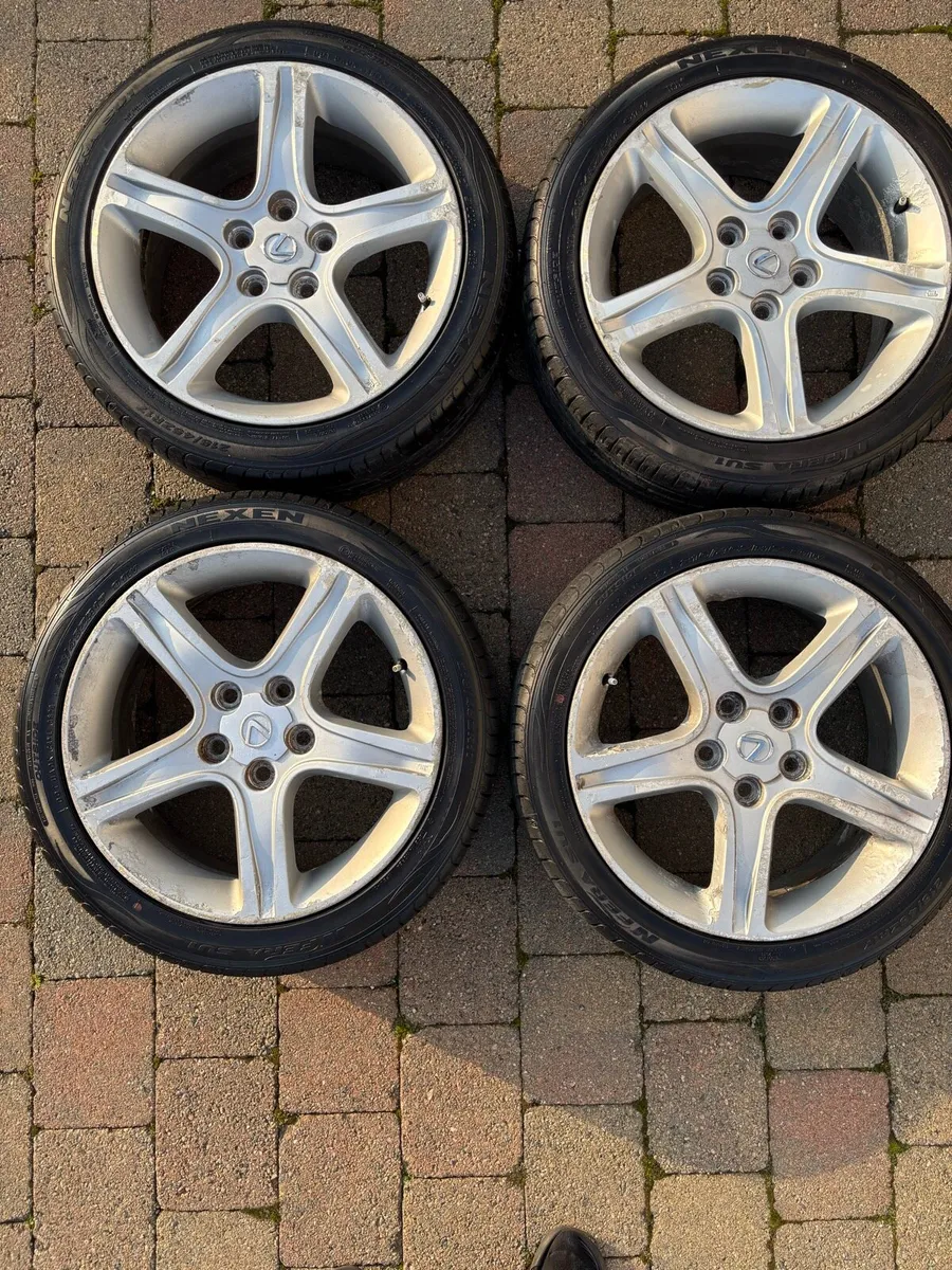 Lexus is200 sport alloys