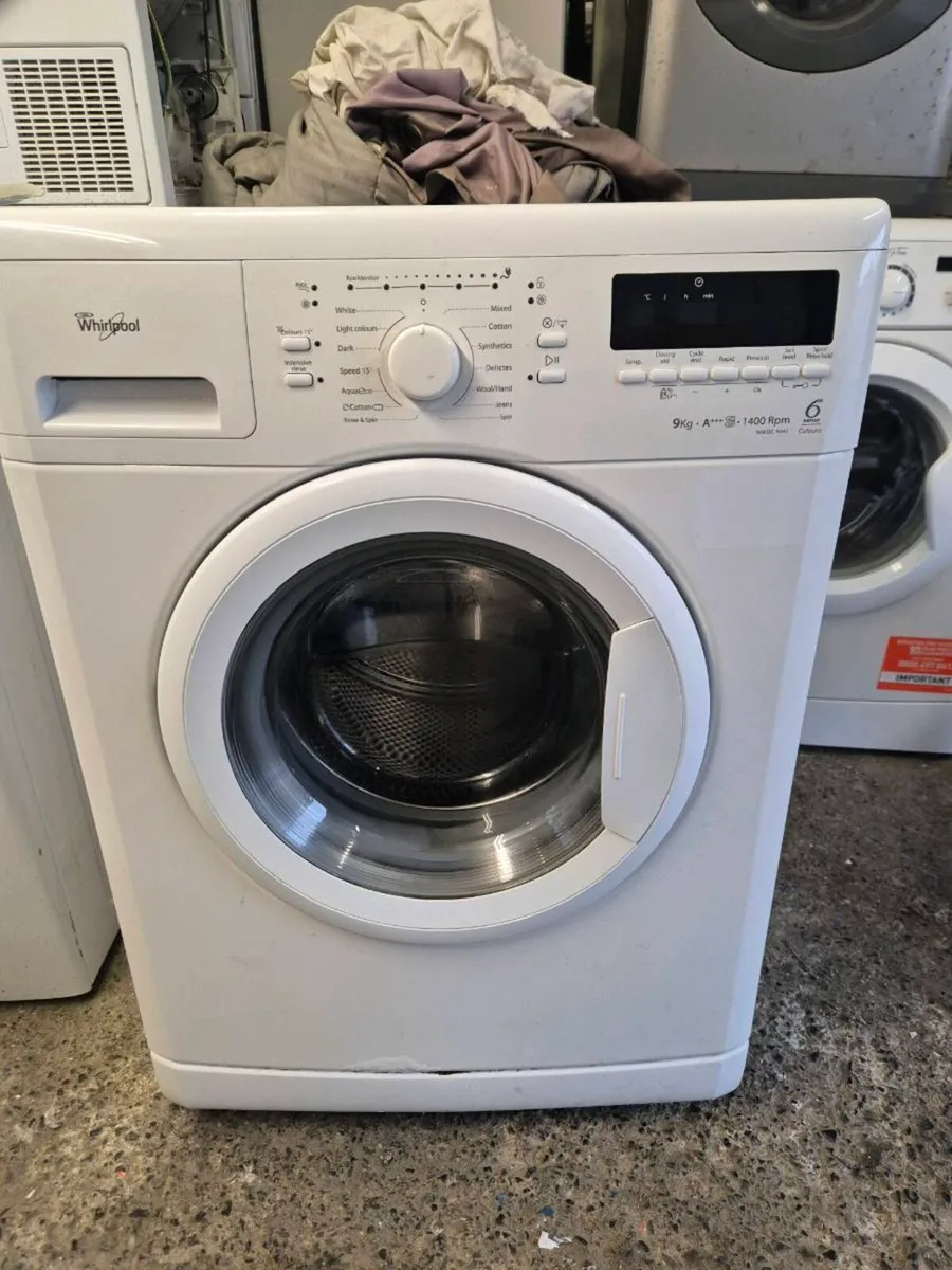 Whirlpool 9kg Washing Machine For Sale