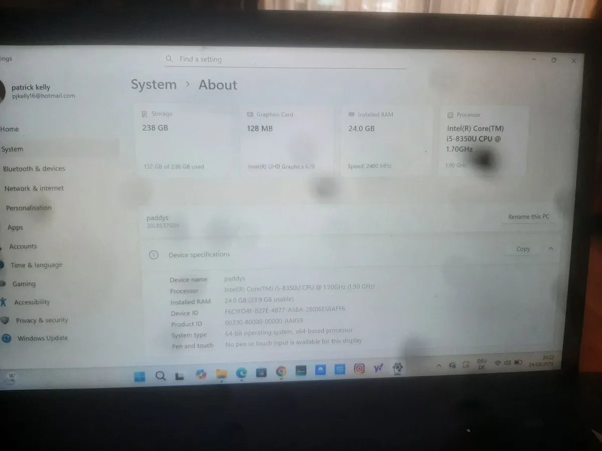 Lenova thinkpad Laptop - Image 1