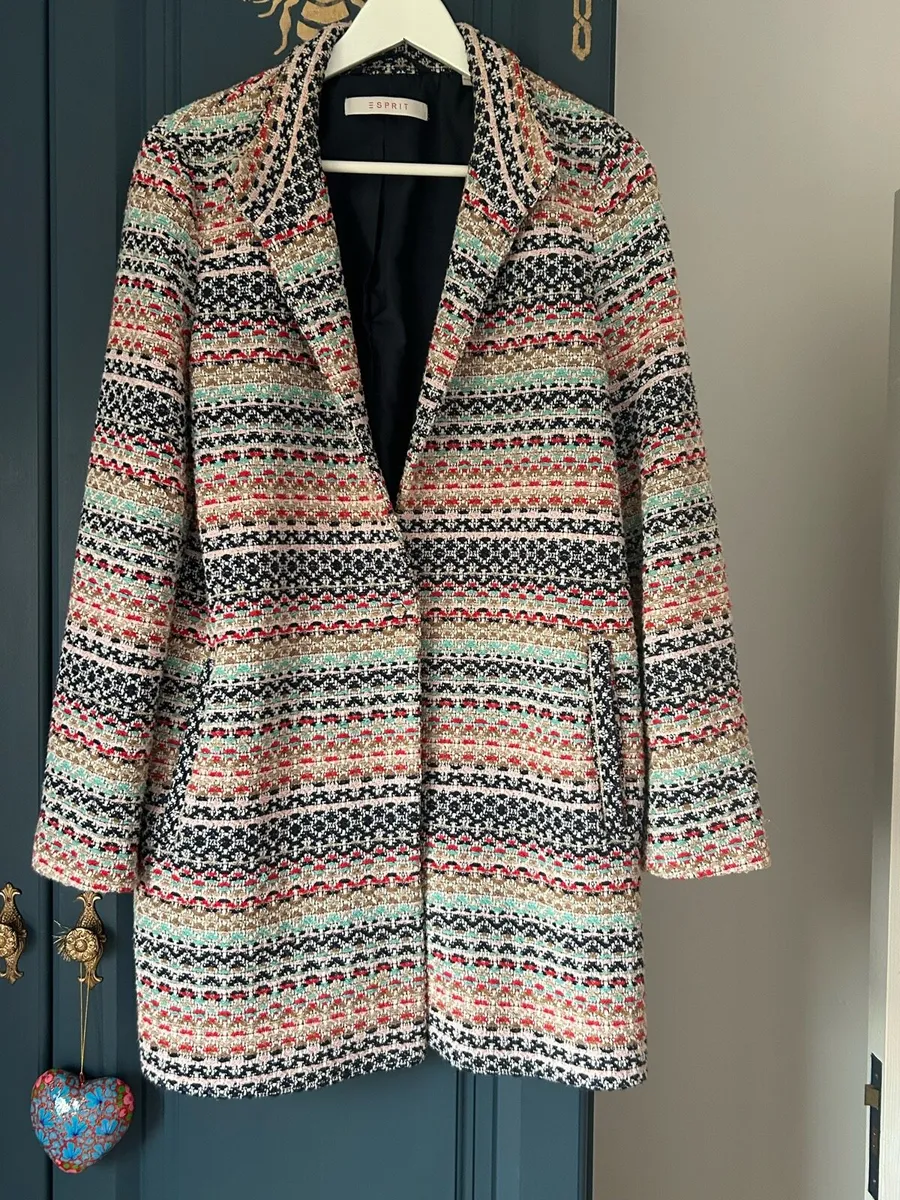 Esprit coloured coat - Image 2