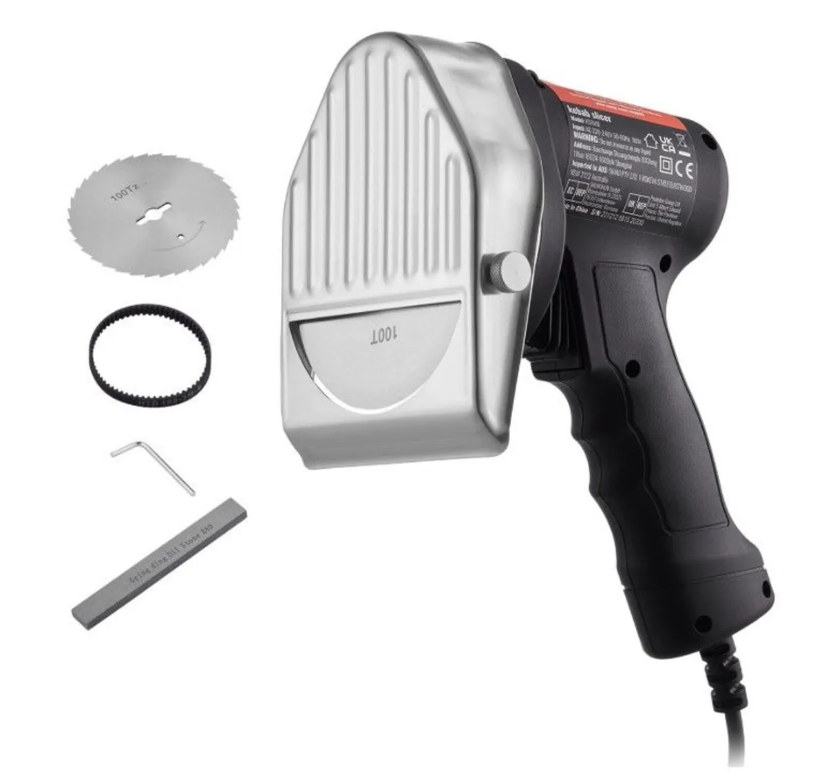 Electric Wired Turkish Barbecue Knife+2 Wavy Blade - Image 1