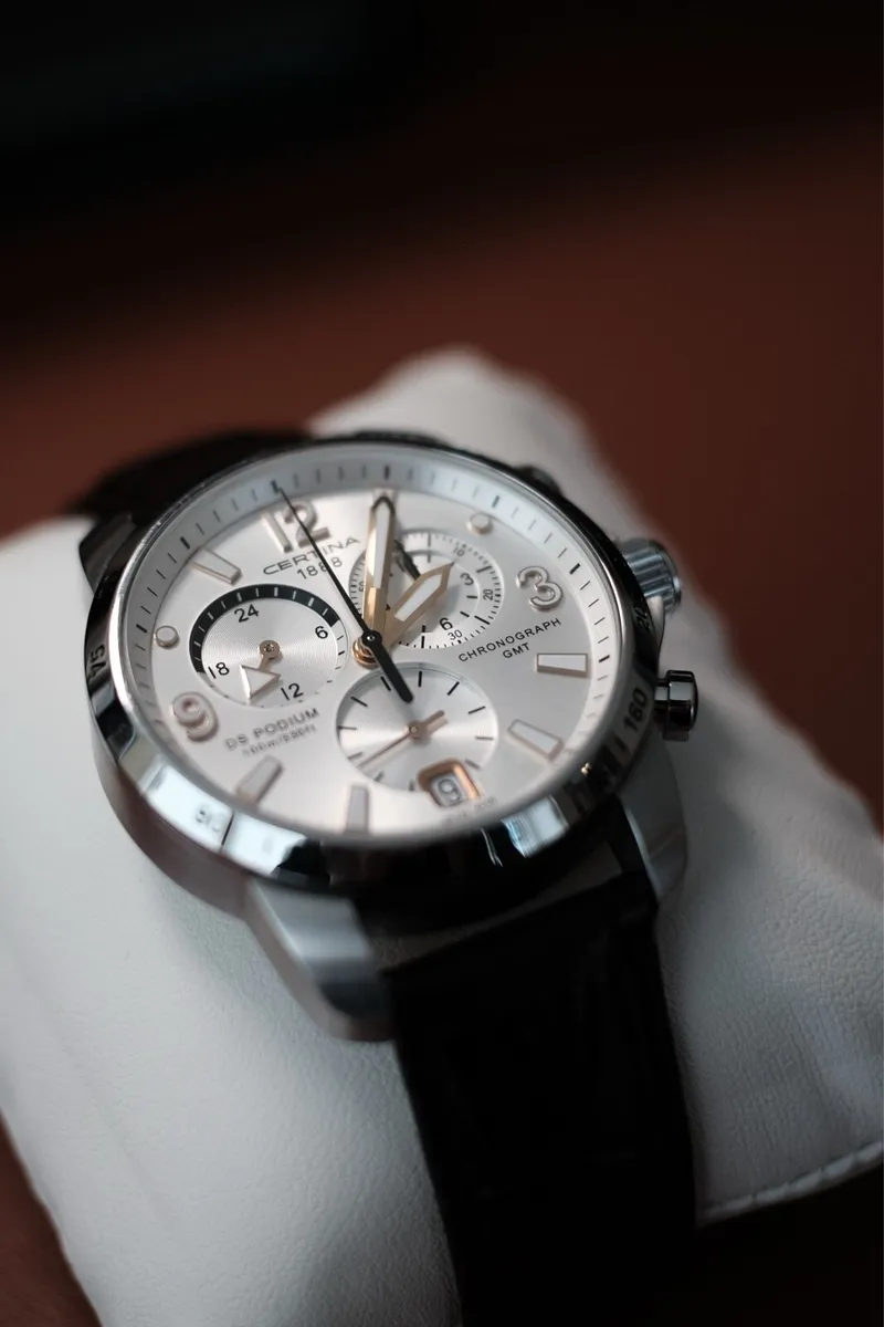 Certina Watch DS Podium Big Size Chrono GMT Quartz - Image 3