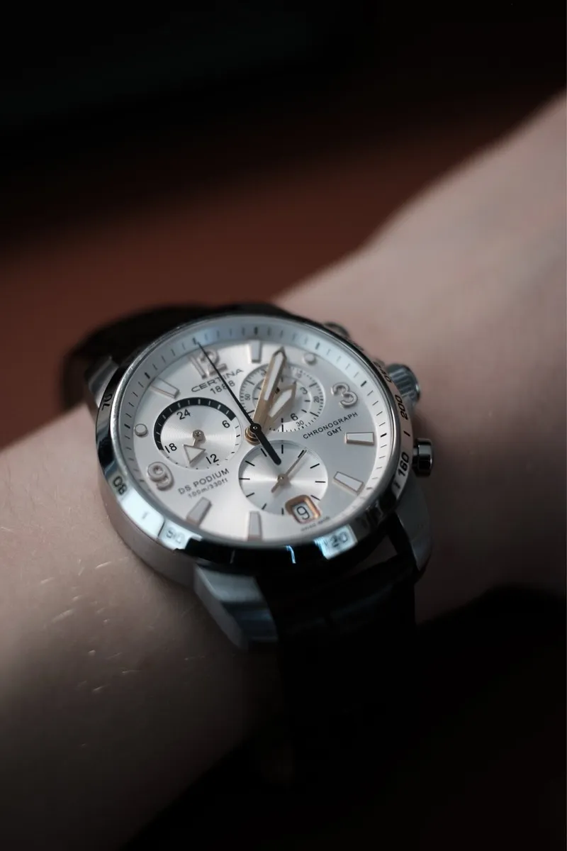 Certina Watch DS Podium Big Size Chrono GMT Quartz - Image 4