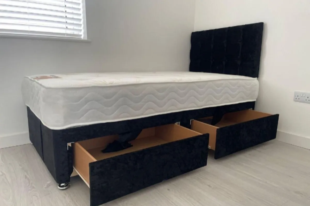 Premium Divan Beds – Mattress & Headboard Included - Image 4