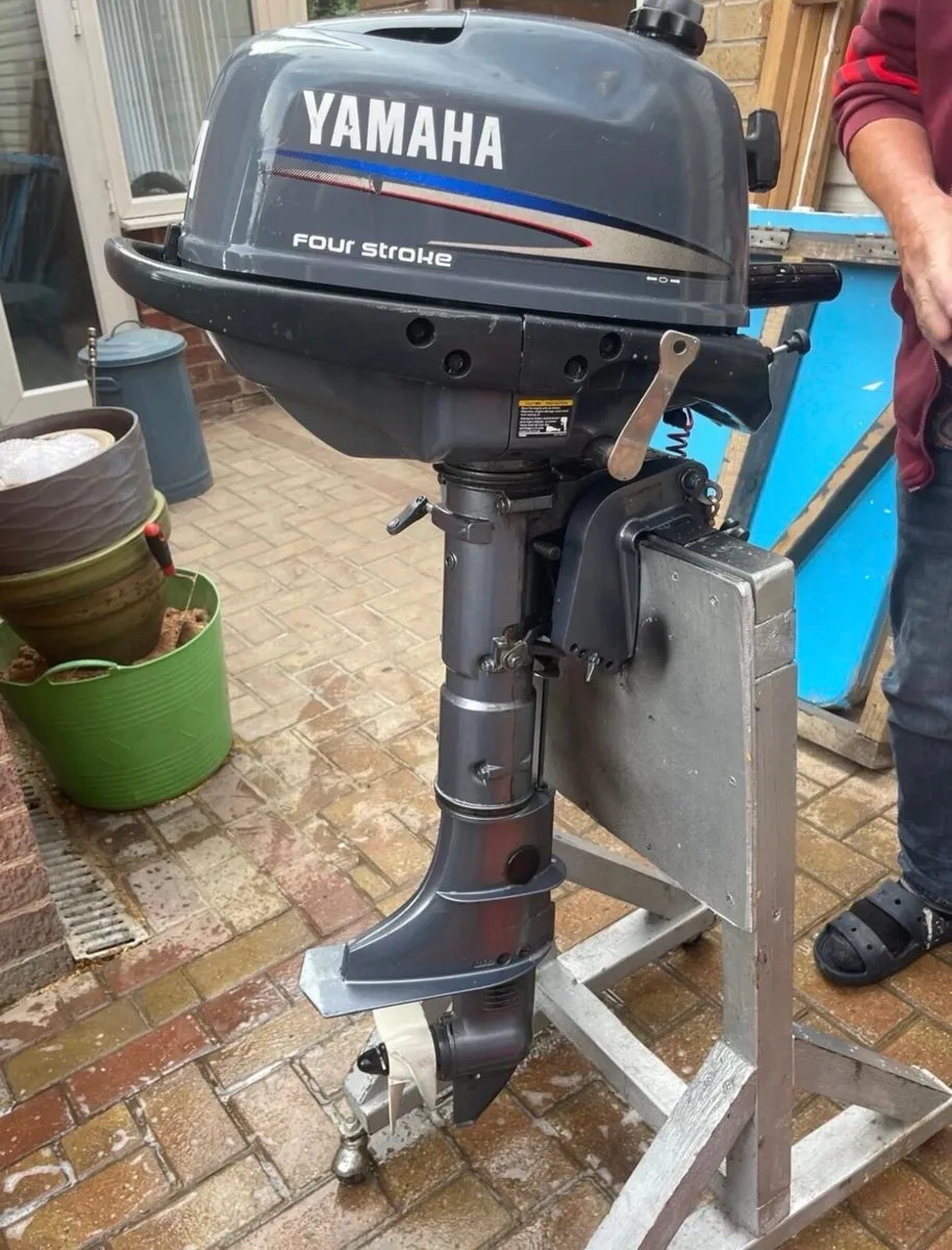 Yamaha 4hp outboard - Image 3