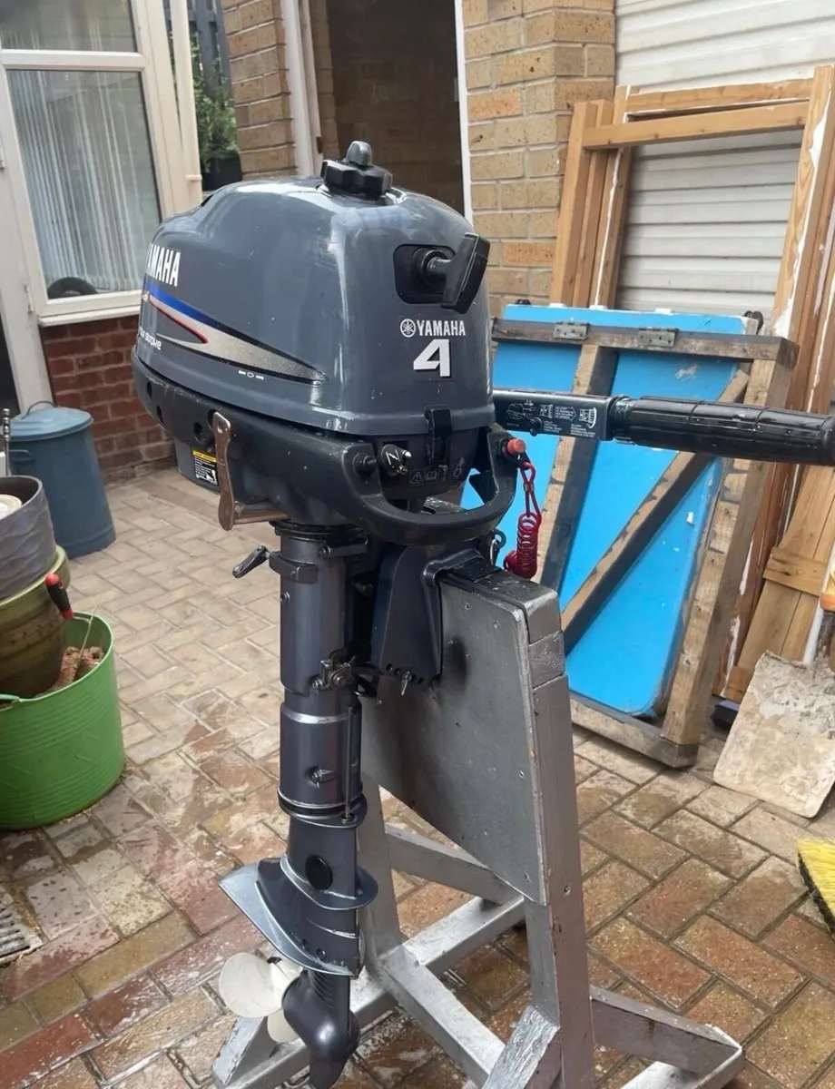 Yamaha 4hp outboard - Image 2