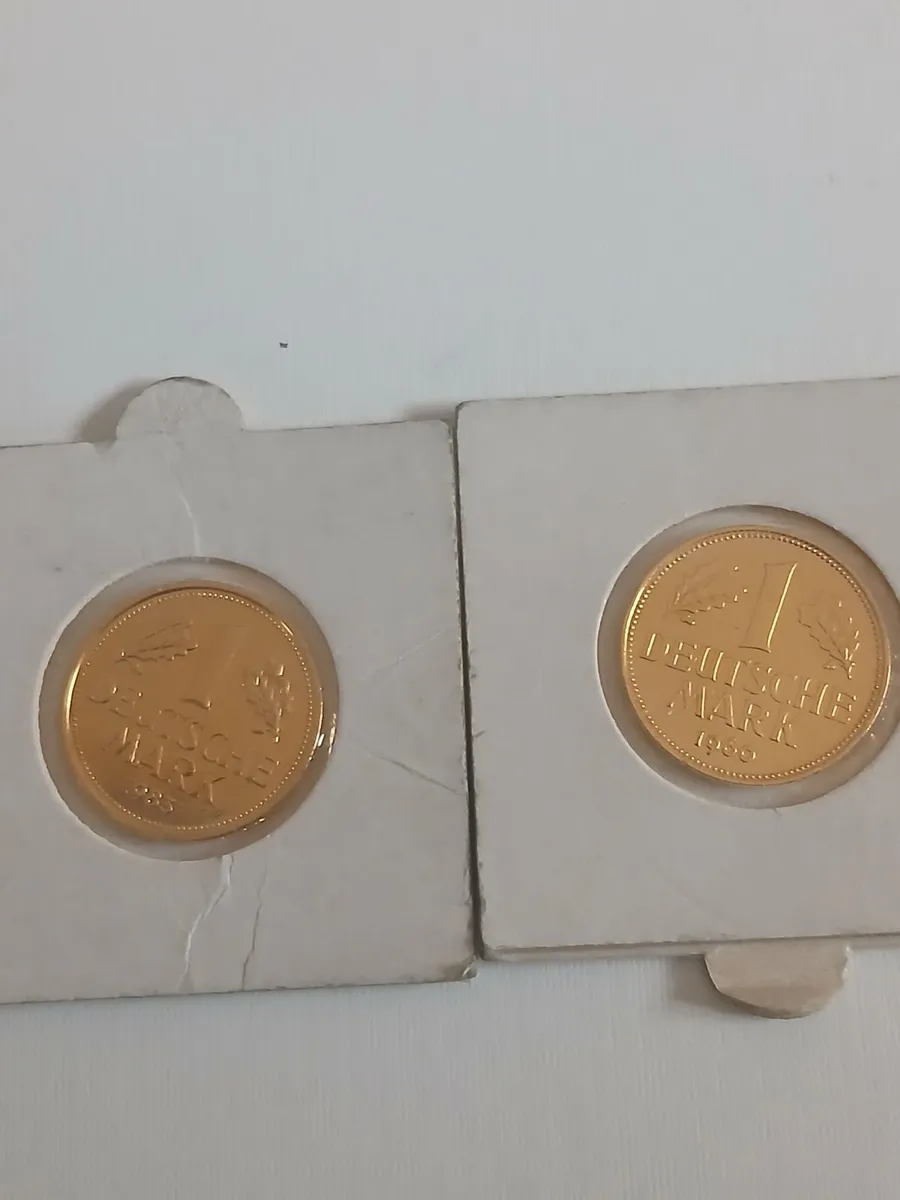 Deutsche coins - Image 1
