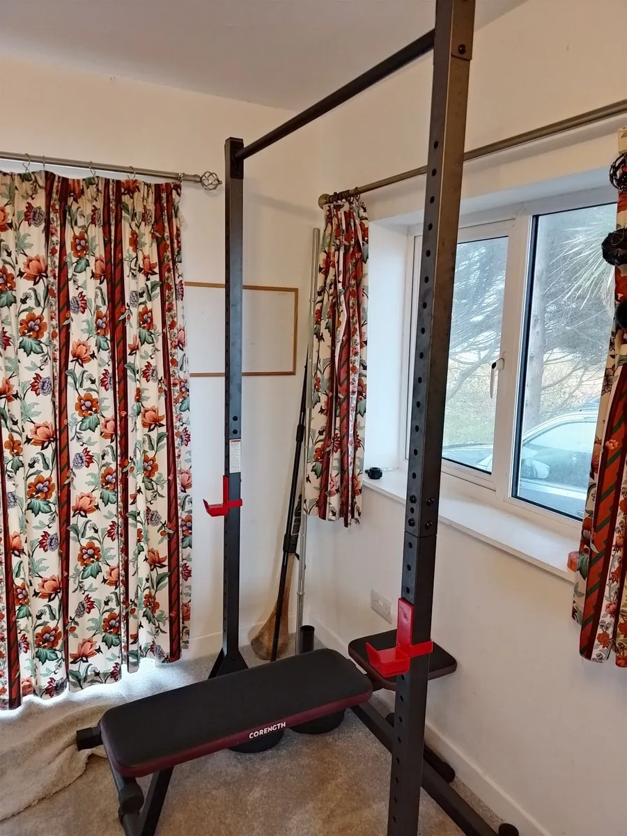 Power rack squat rack pull up bar - Image 1