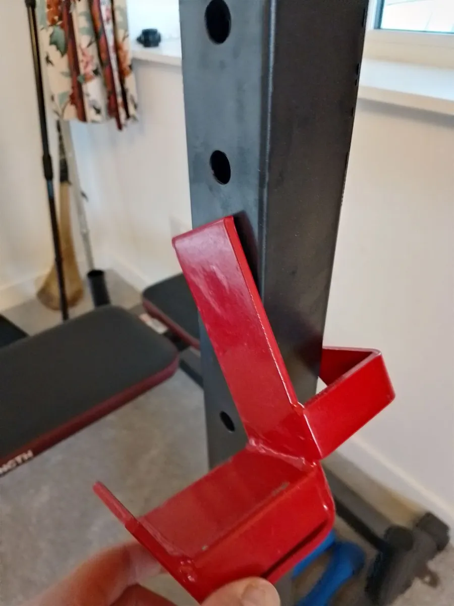 Power rack squat rack pull up bar barbell bench - Image 3