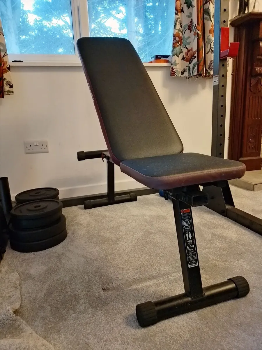 Power rack squat rack pull up bar barbell bench - Image 4