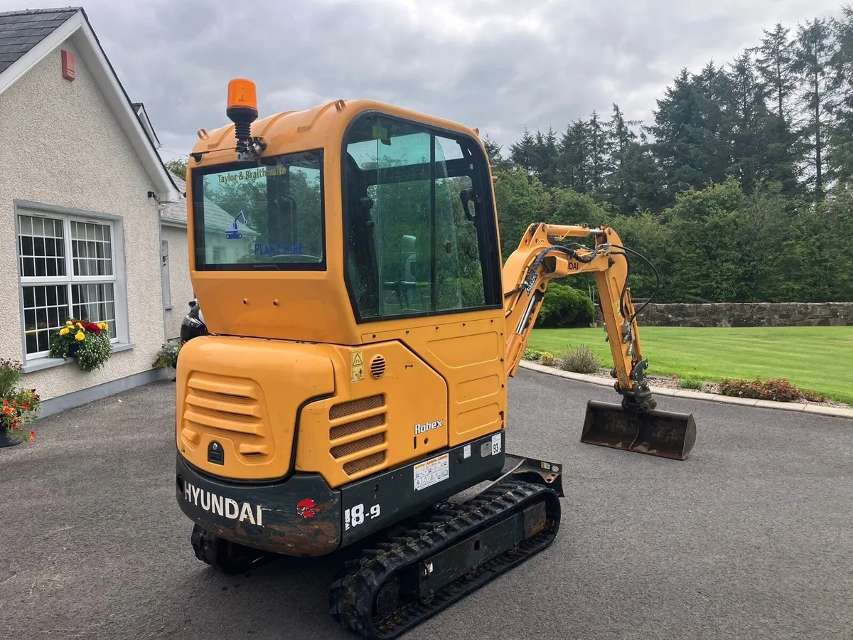 2020 Hyundai. 2 Tonne Digger - Image 4