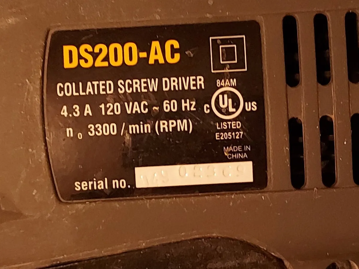SENCO DS200-AC Duraspin Screw Fastening System - Image 4