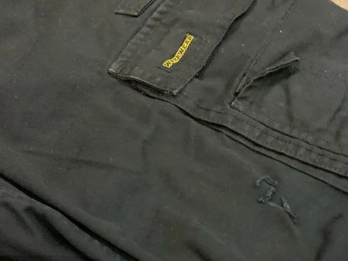 Large  Workwear Trousers - All missing top button - Image 3