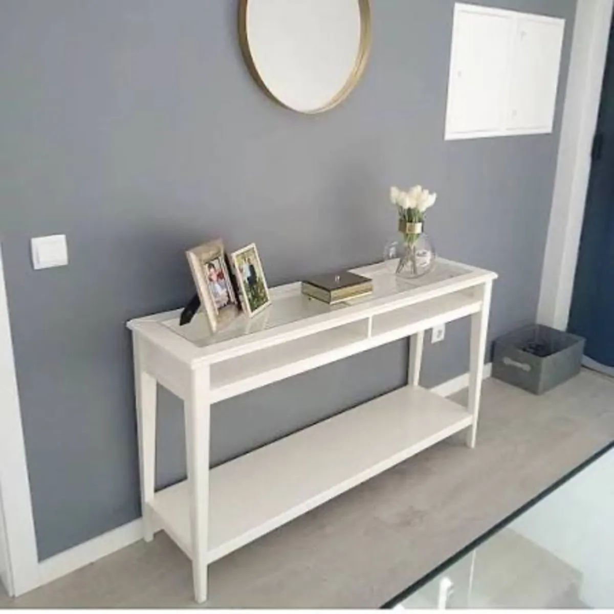 White Sideboard / Console Table - Image 1