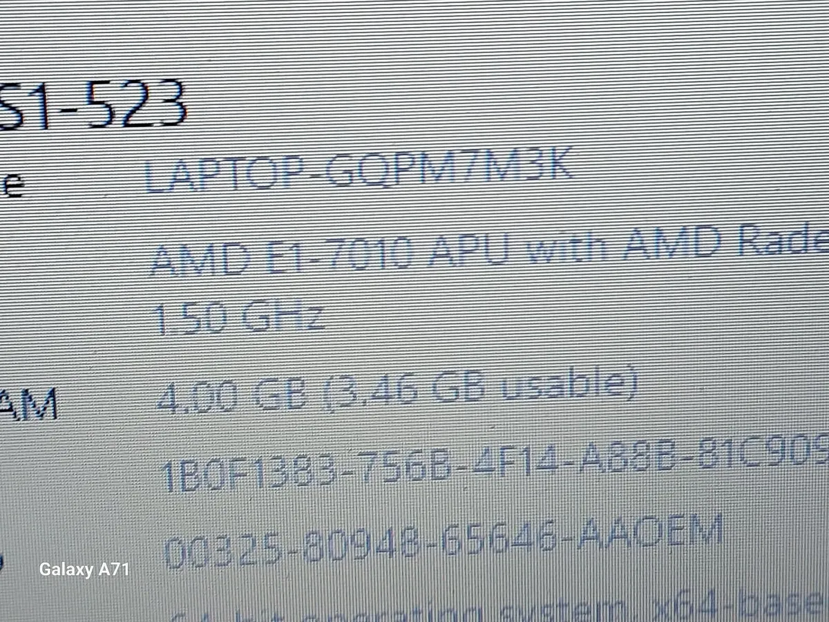 ACER ASPIRE LAPTOP ES1-523 Red, 4GB RAM, 500GB HDD - Image 4