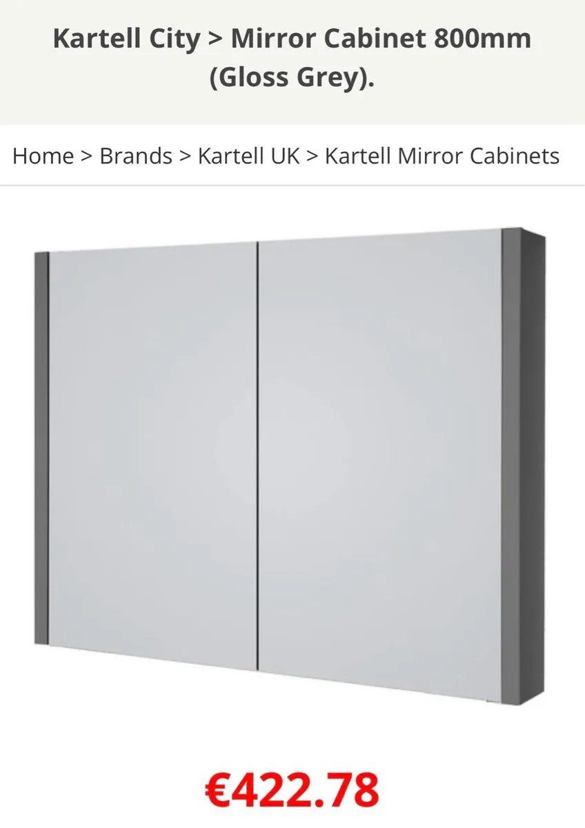 Mirror cabinet