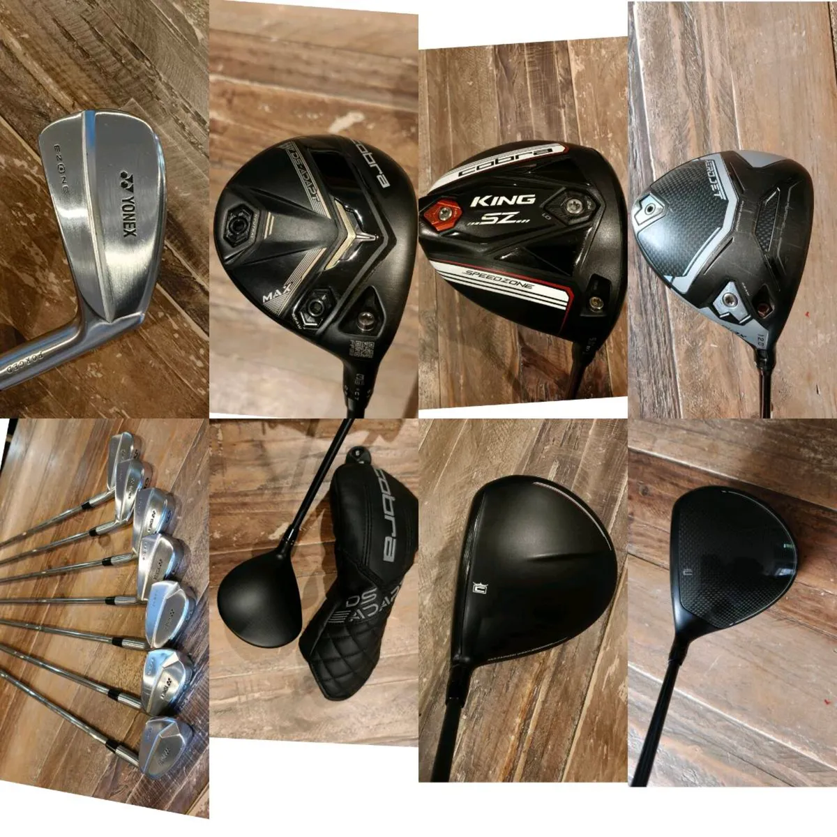 Club selection - rare YONEX and COBRA'S - Image 1