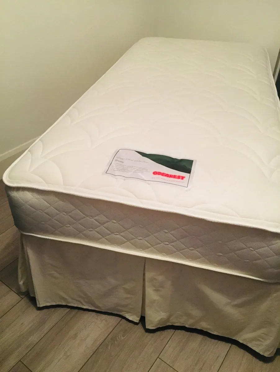 Odearest Single Bed (3ft) - Base and Mattress - Image 1