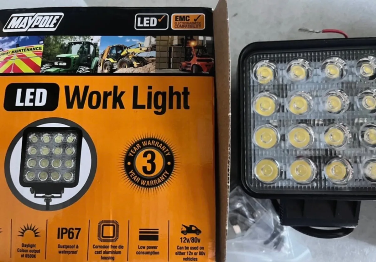 For sale two new led lamps - Image 2