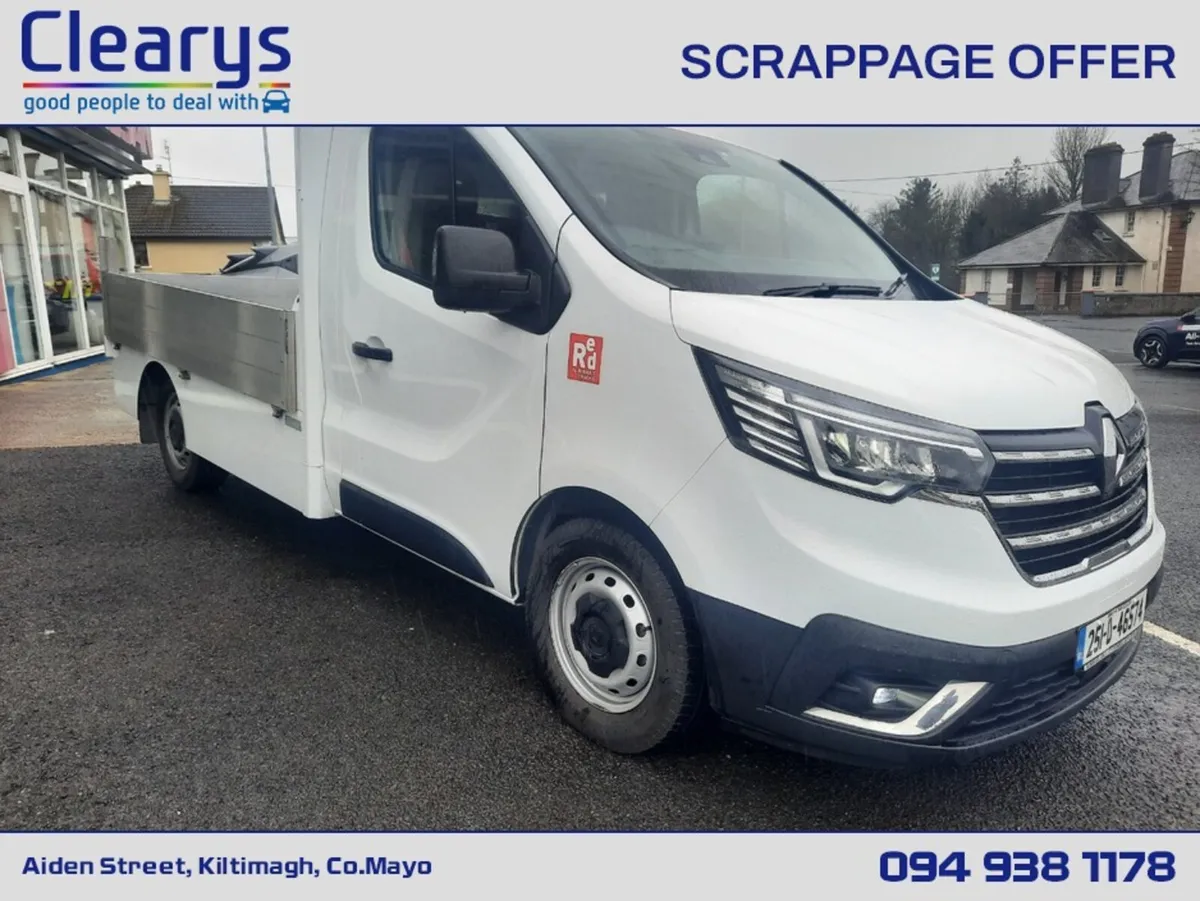 Renault Trafic RED FED 150 3T DROPSIDE - Image 3