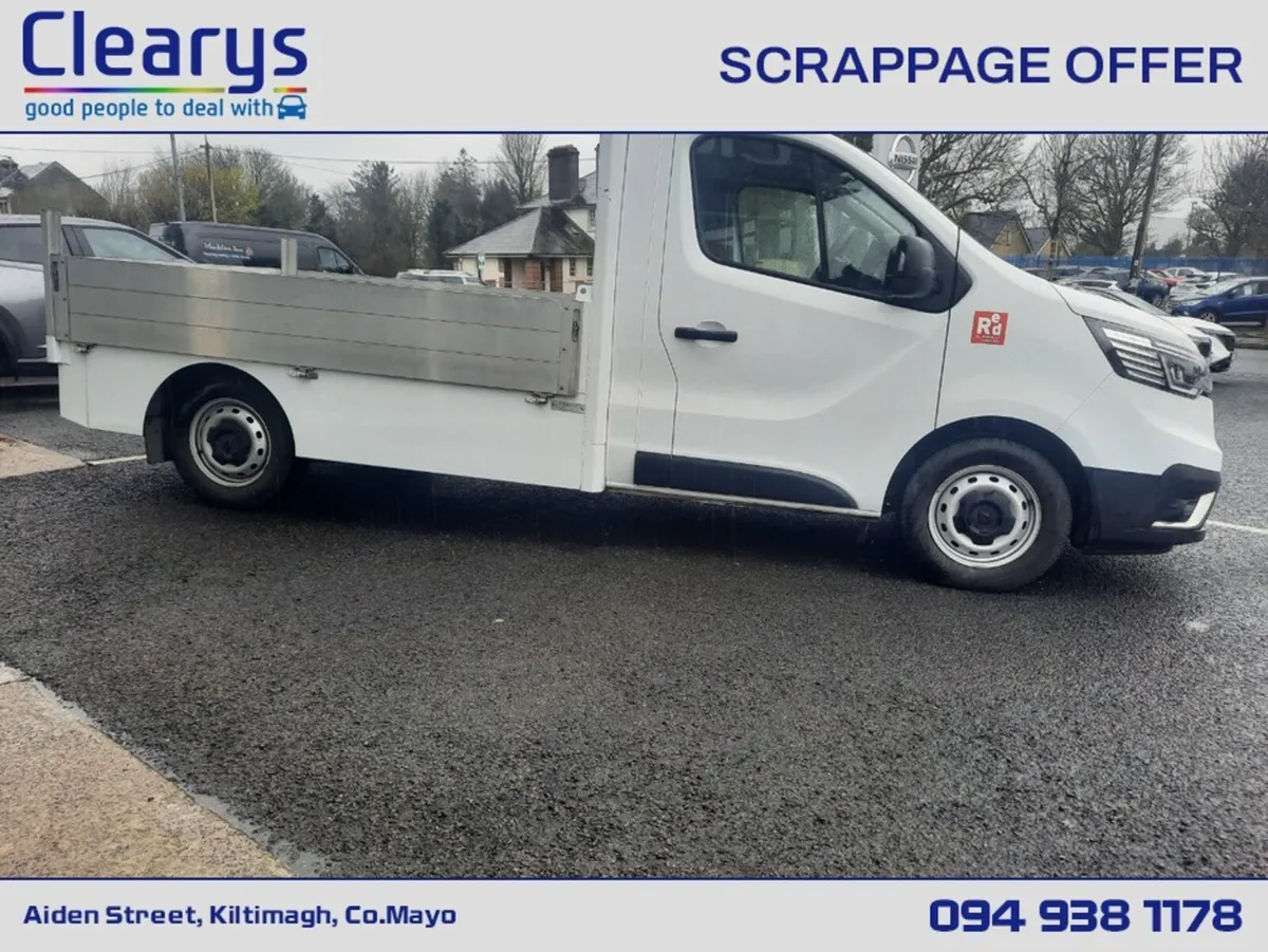 Renault Trafic RED FED 150 3T DROPSIDE - Image 4