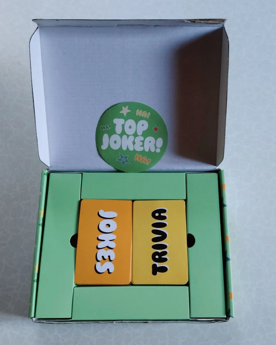 professor puzzle cards (used). - Image 1