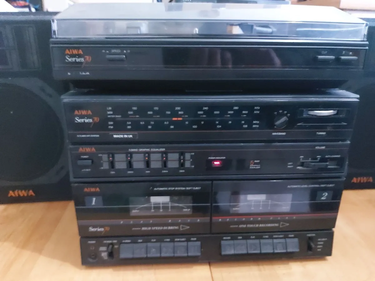 AIWA 70 Series, Stereo HIFI, Model No CX-72K - Image 2