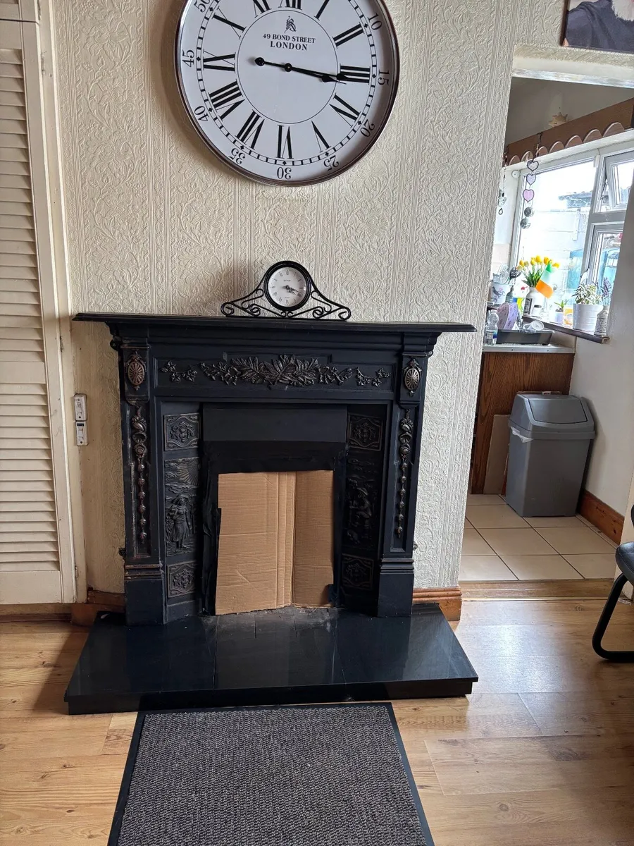 Cast iron fireplace - Image 2