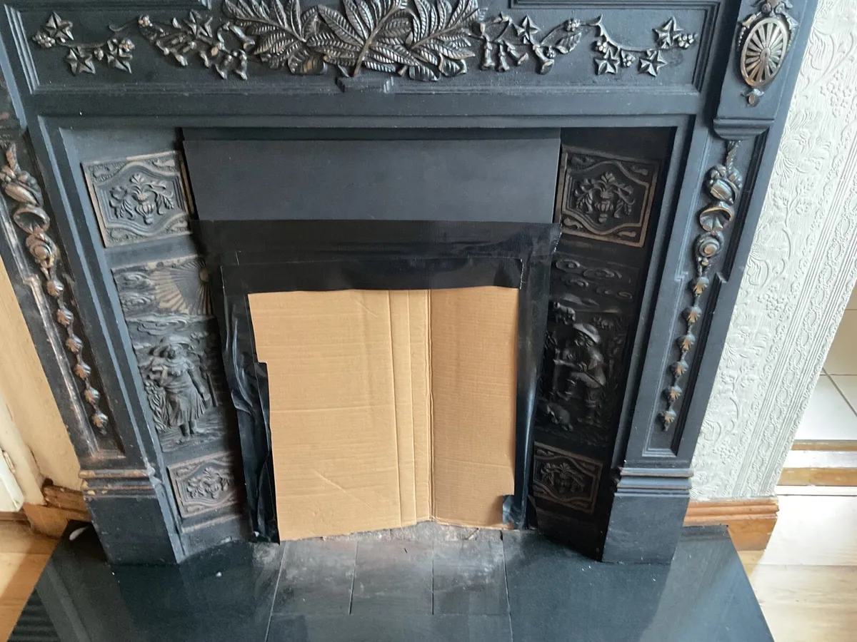 Cast iron fireplace - Image 3