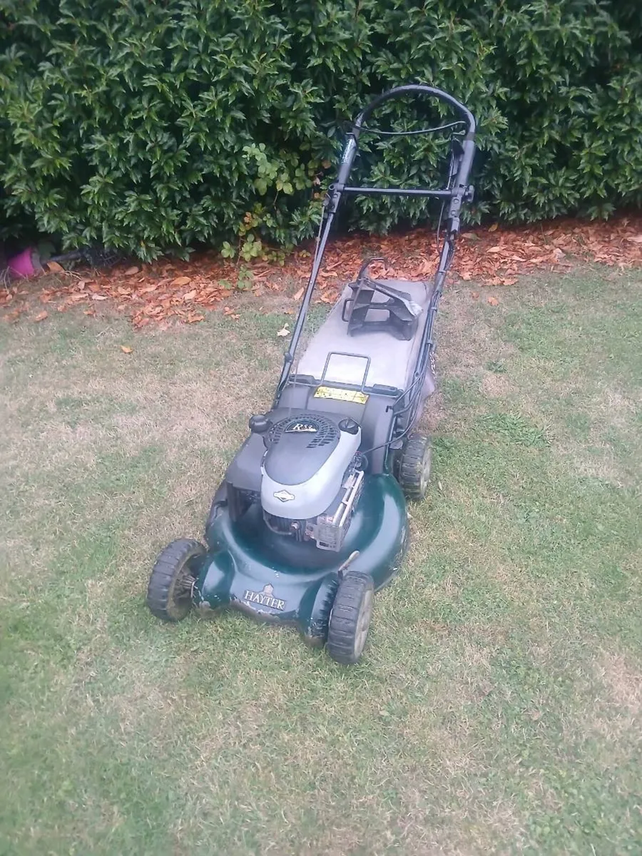Hayter R53A self Drive Mulching Lawnmower - Image 1