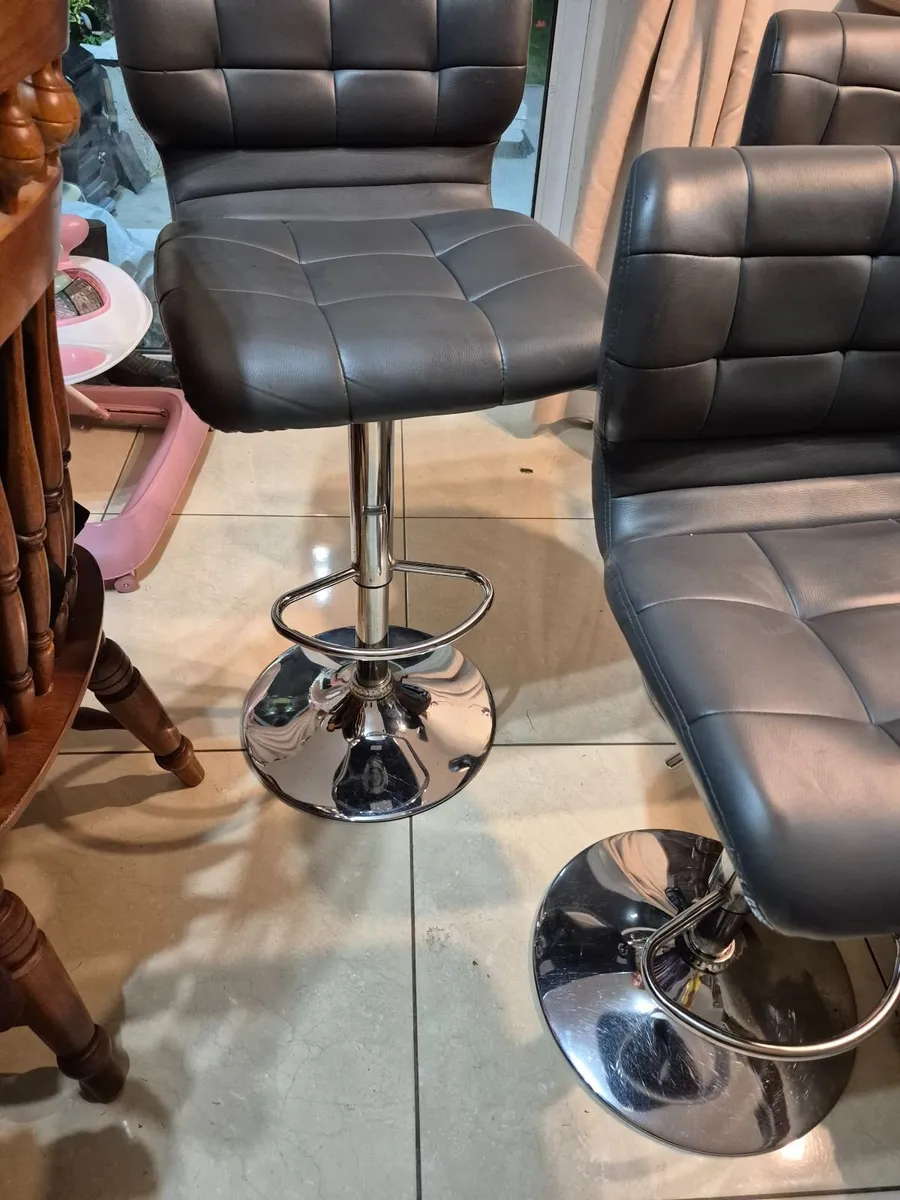 3 Bar stools - Image 3