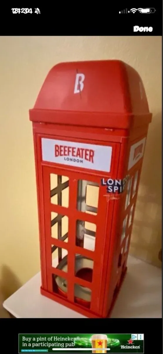 Rare Beefeater London Metal Box - Image 2