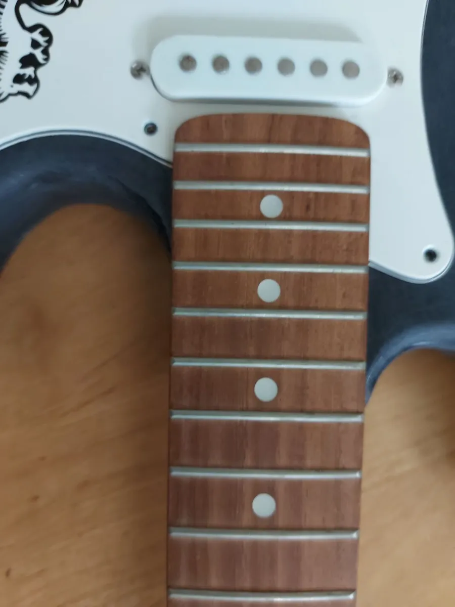 Unfinished Sea Horse Electric Guitar, no strings - Image 4
