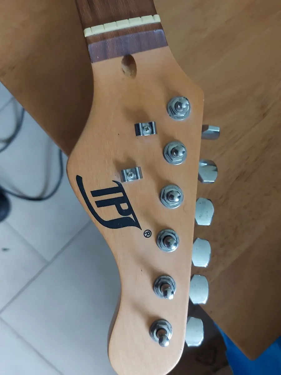 Unfinished Sea Horse Electric Guitar, no strings - Image 3