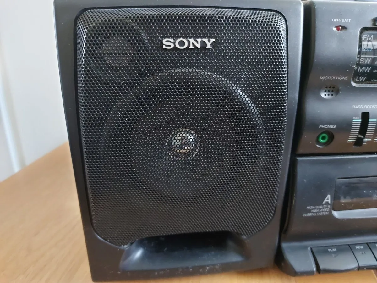 SONY Radio Cassette-Corder Model CFS-W455L - Image 3