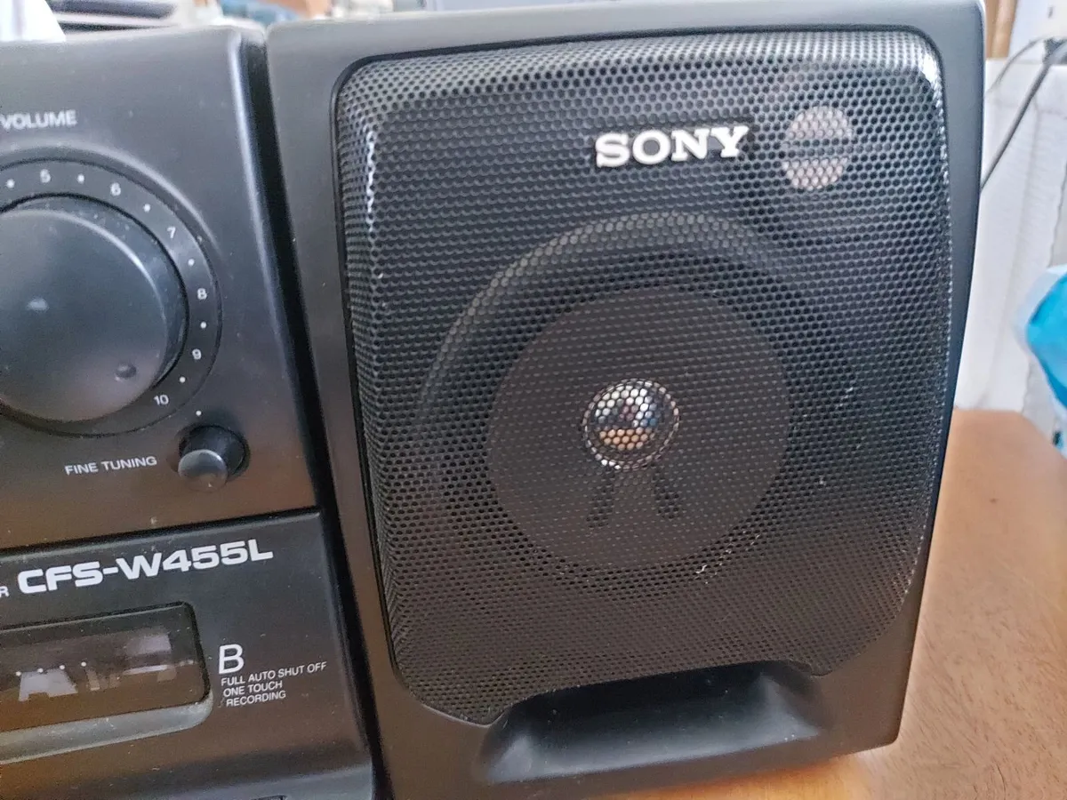 SONY Radio Cassette-Corder Model CFS-W455L - Image 4