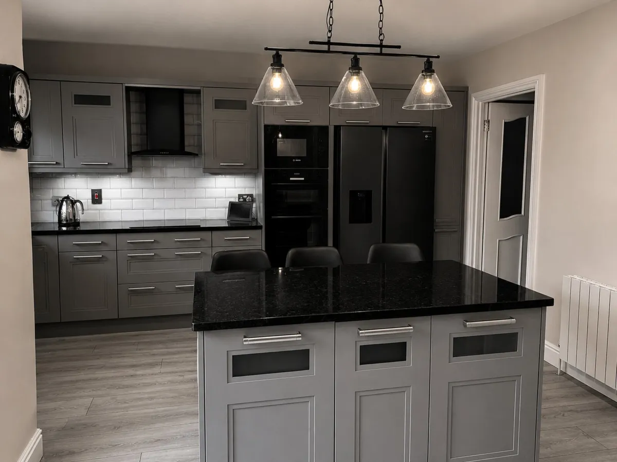 Kitchen for Sale (Black Granite Worktops) - Image 3