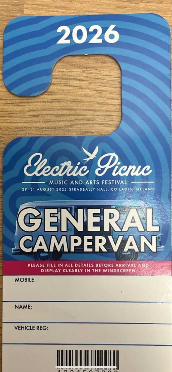 EP CAMPER TICKET