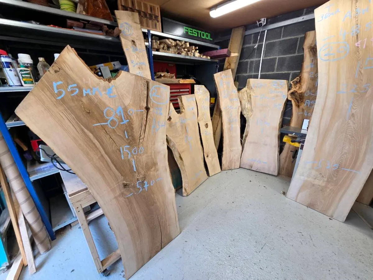Live Edge Ash, Sycamore, Chessnut and More! - Image 2