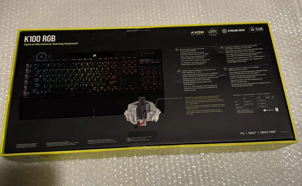 Corsair K100 RGB Gaming Keyboard - Image 2