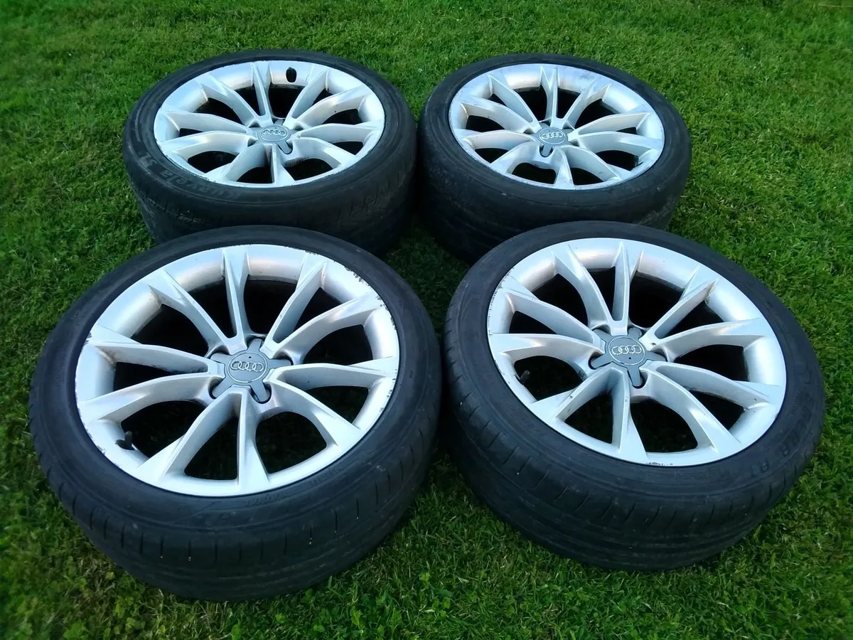 18"  Audi alloys 5x112 --Genuine - Image 2