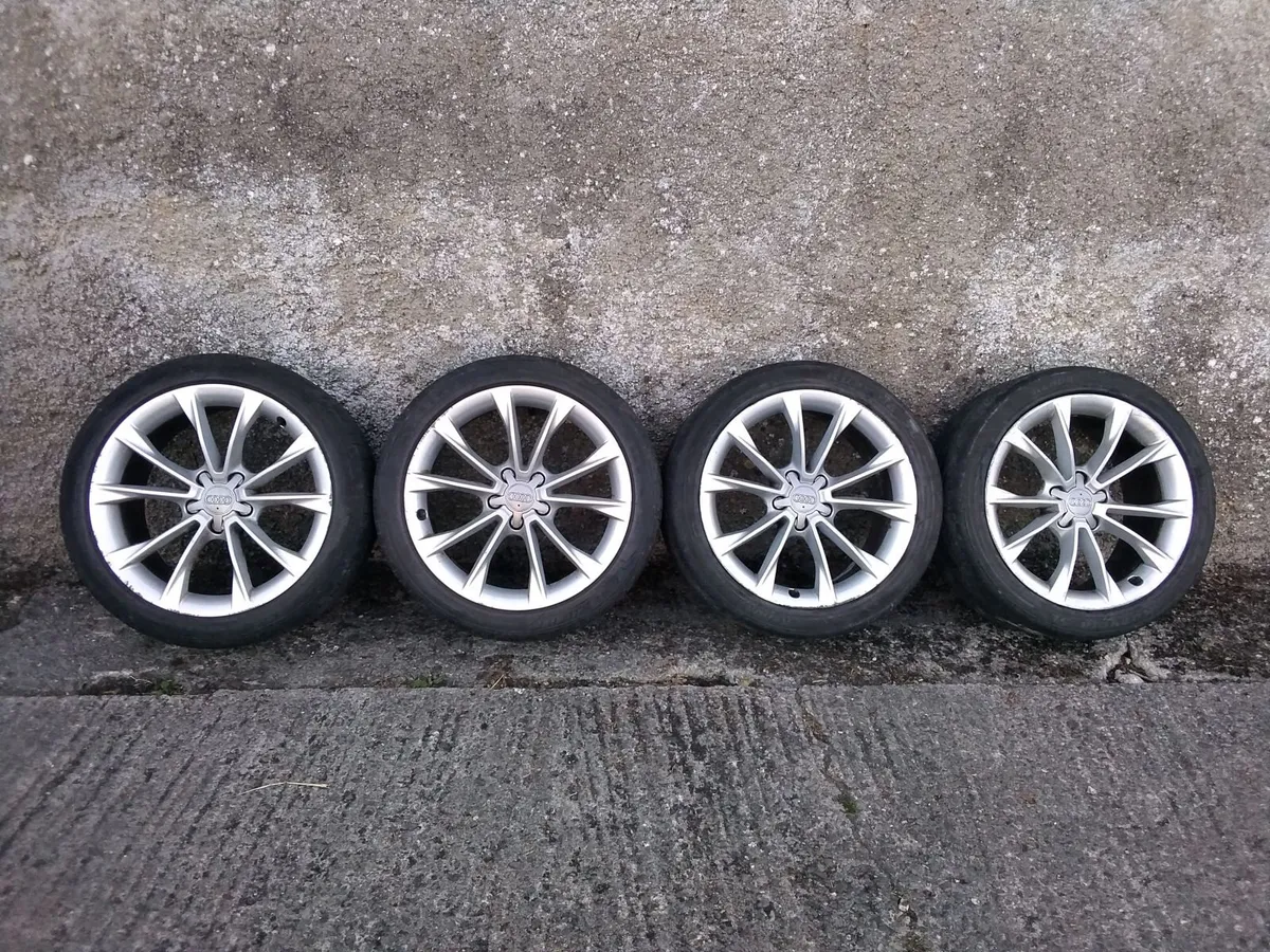 18"  Audi alloys 5x112 --Genuine - Image 3