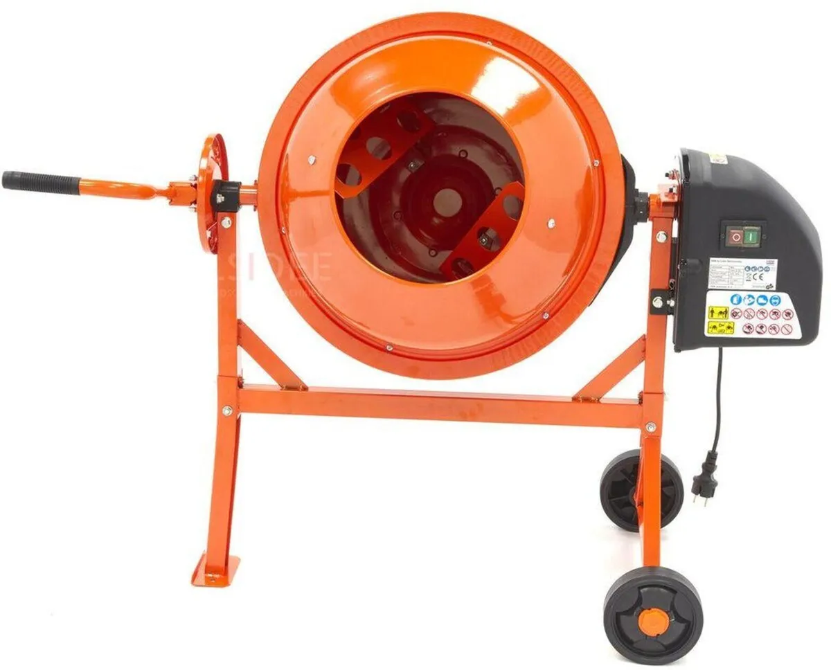 63 Litre Electric Concrete Mixer - Image 2