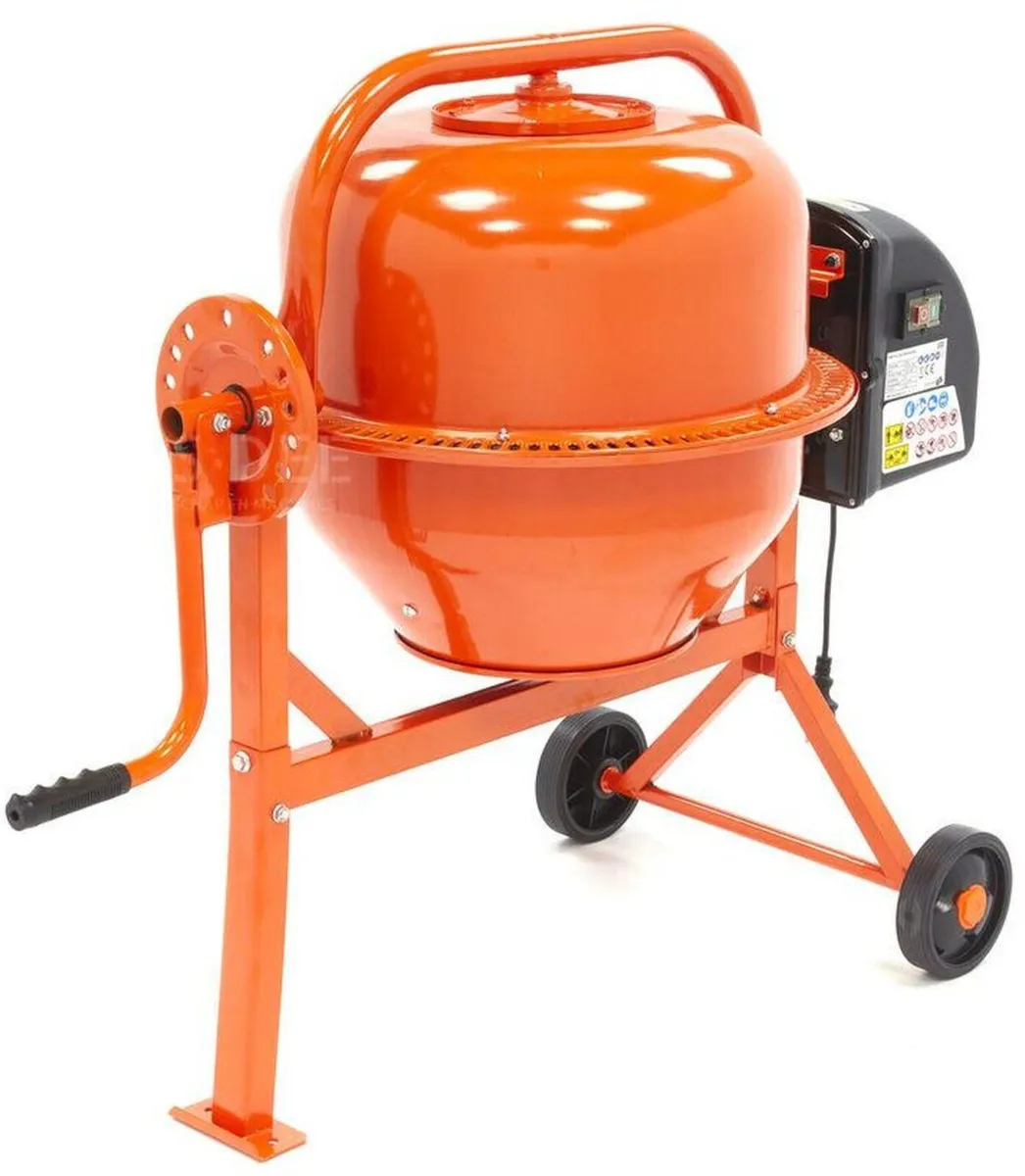 63 Litre Electric Concrete Mixer - Image 3