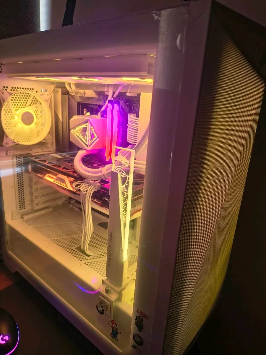 Great White Gaming PC - Ryzen 5 9600X, AM5 build - Image 2
