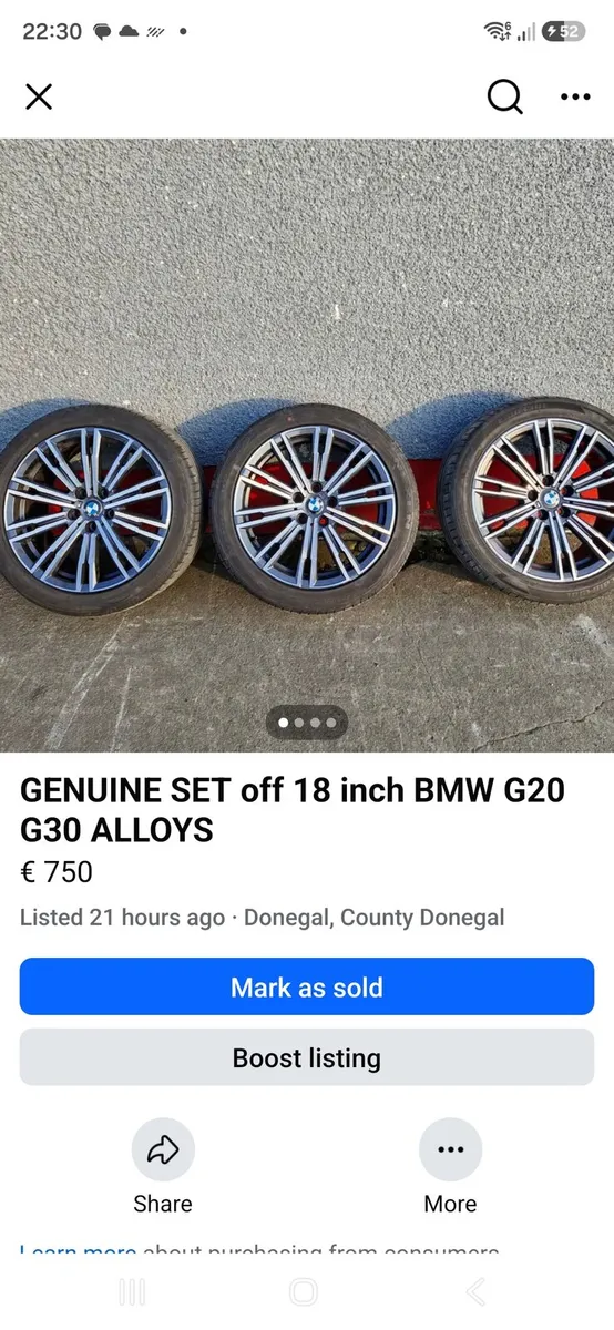 GENUINE STAMPED 18 INCH G20 /G30 - Image 1
